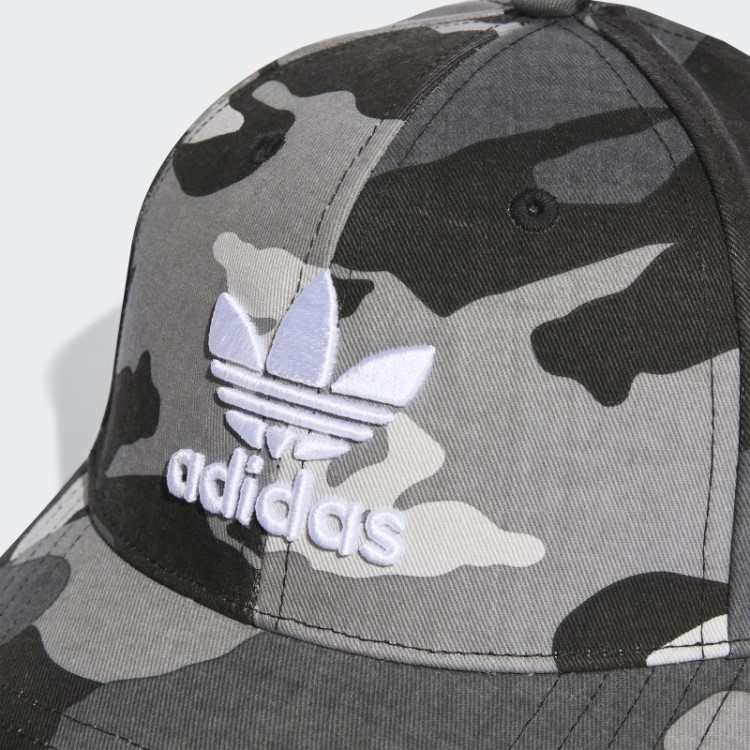 Boné De Beisebol Camuflado Adidas Preto
