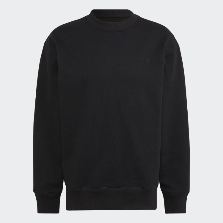 Moletom Preto Adidas Adicolor Contemtempo Crew
