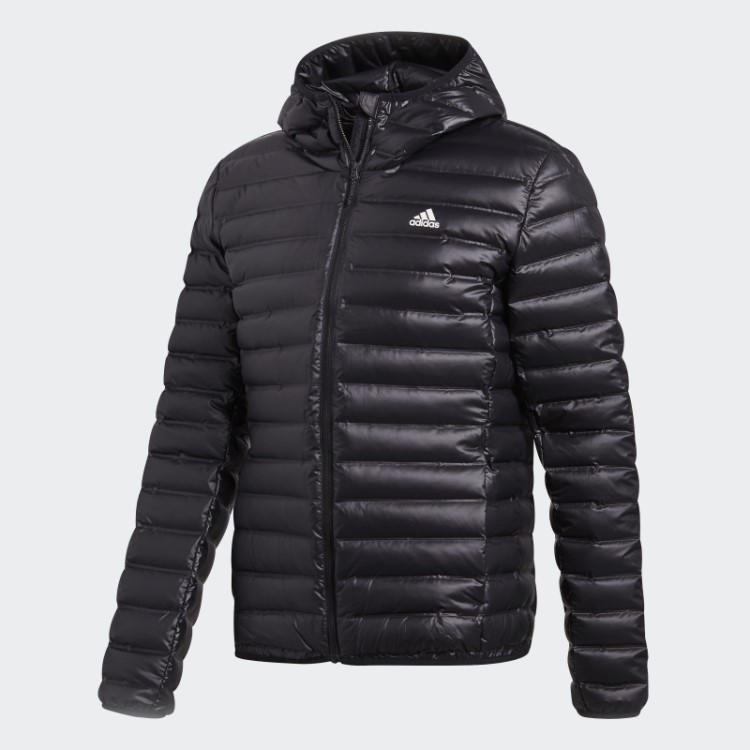 Jaqueta Com Capuz Varilite Adidas Preto