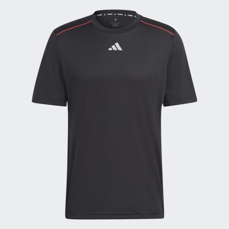Camiseta Adidas Workout Base Logo Transparente
