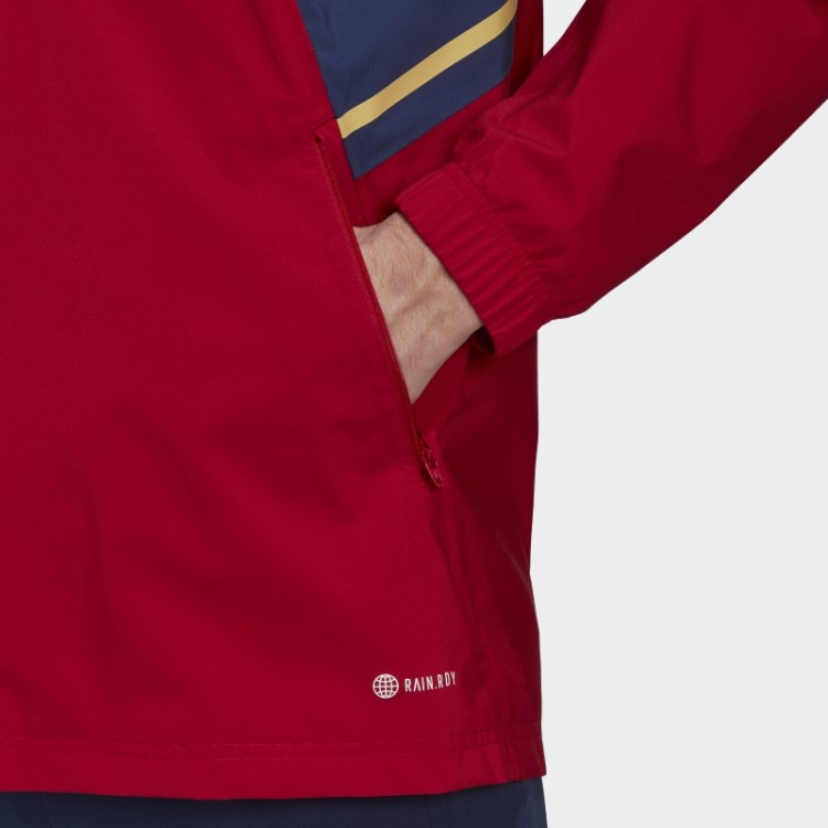 Ajax Amsterdam Condivo 22 Jaqueta Storm Vermelho Adidas Vitória