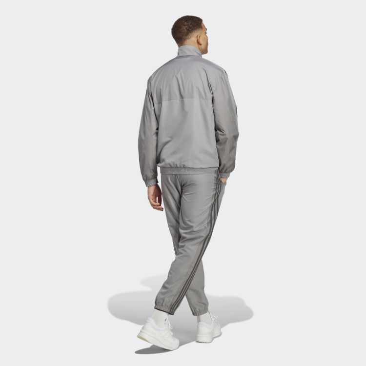 Adidas Agasalho De Treino Cinza 1/4 Com Zíper