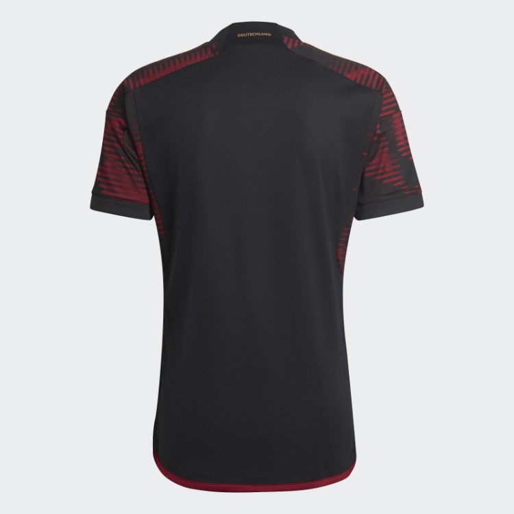 Camisa Preta Alemanha 22 Away Adidas Quente