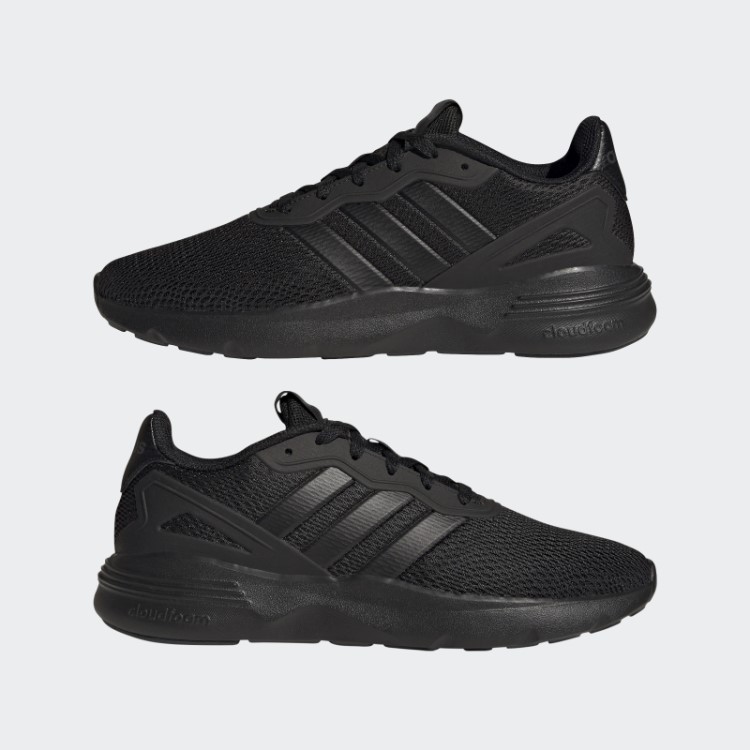 Tênis Preto Adidas Nebzed Cloudfoam Estilo De Vida