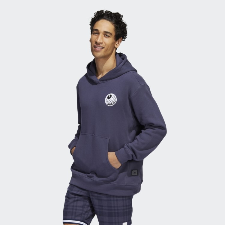 Moletom Com Capuz Adicross Azul Trace Adidas