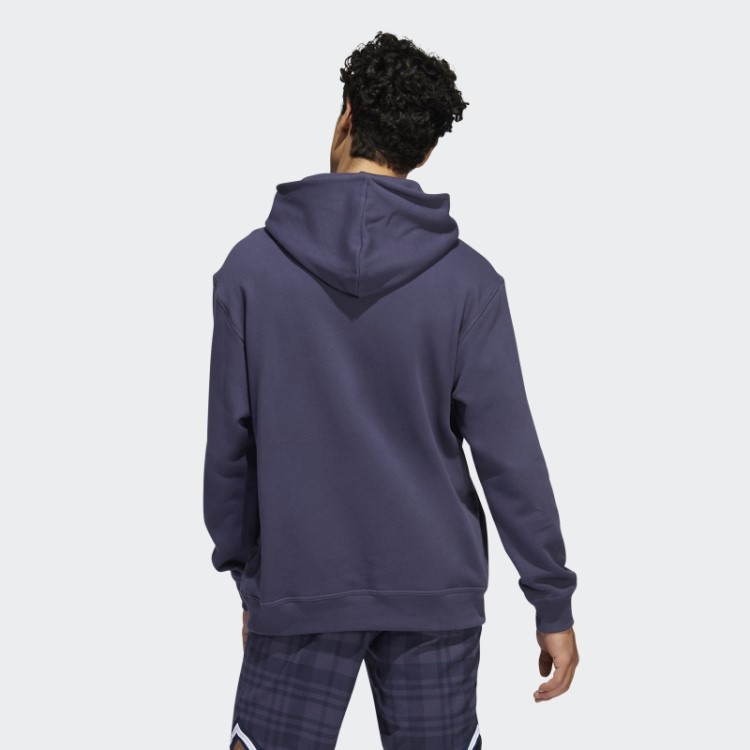 Moletom Com Capuz Adicross Azul Trace Adidas