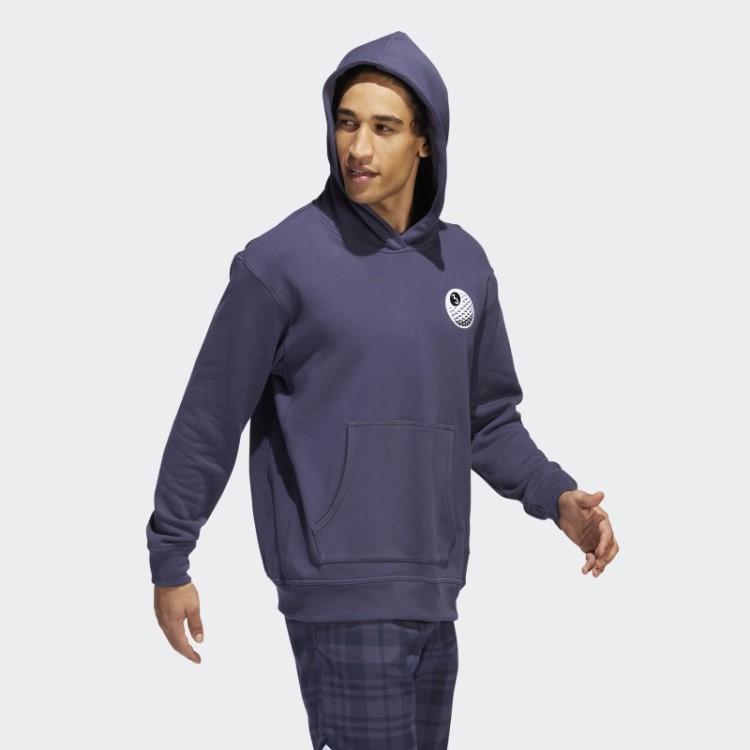 Moletom Com Capuz Adicross Azul Trace Adidas