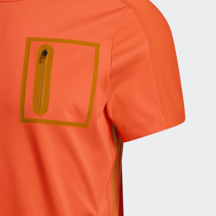 Camiseta De Treino Adidas Laranja