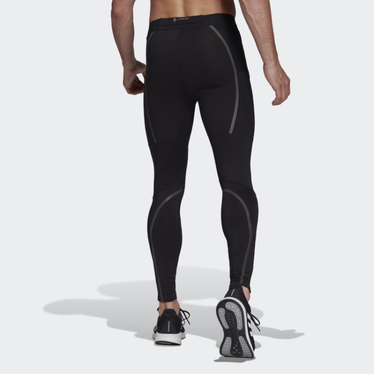 Meia-calça Preta Adidas Sábado Longo
