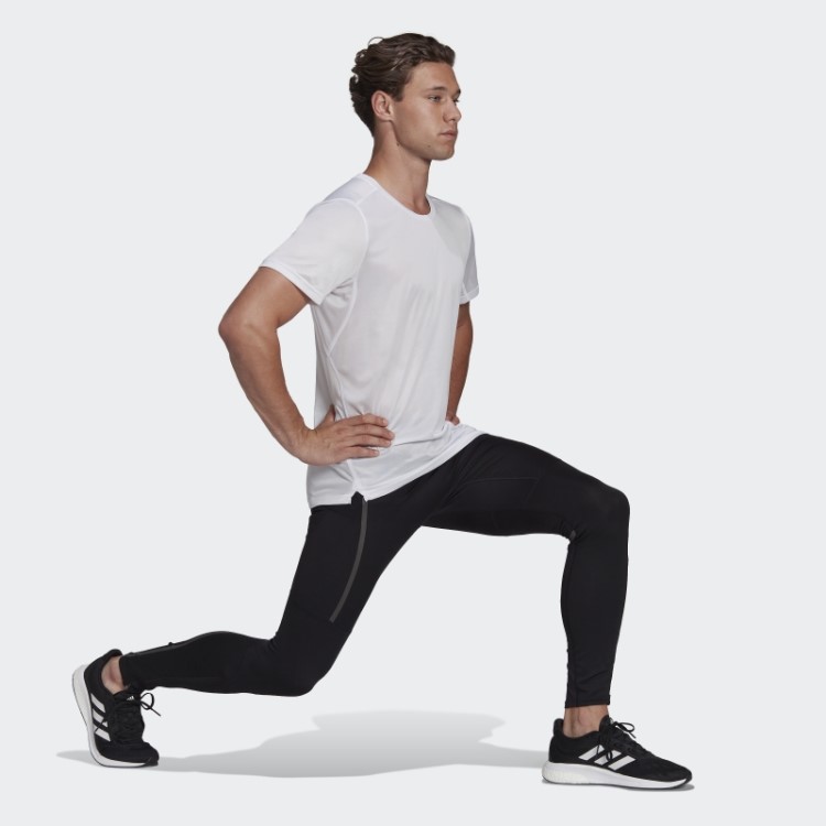 Meia-calça Preta Adidas Sábado Longo