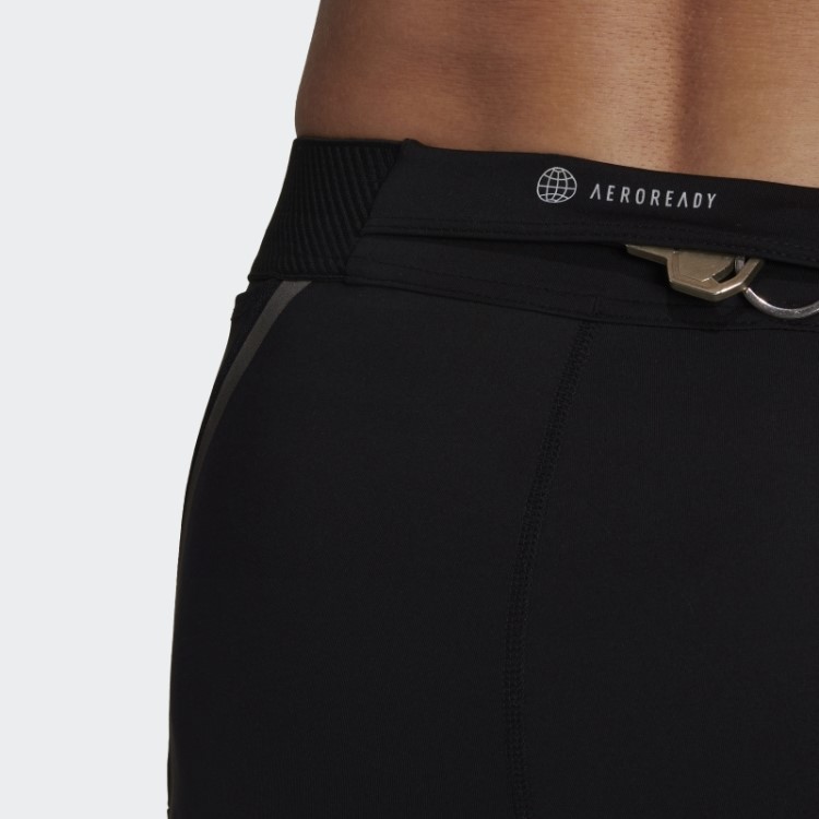 Meia-calça Preta Adidas Sábado Longo