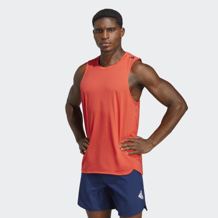 Projetado Para Treinar Regata De Treino Vermelho Adidas