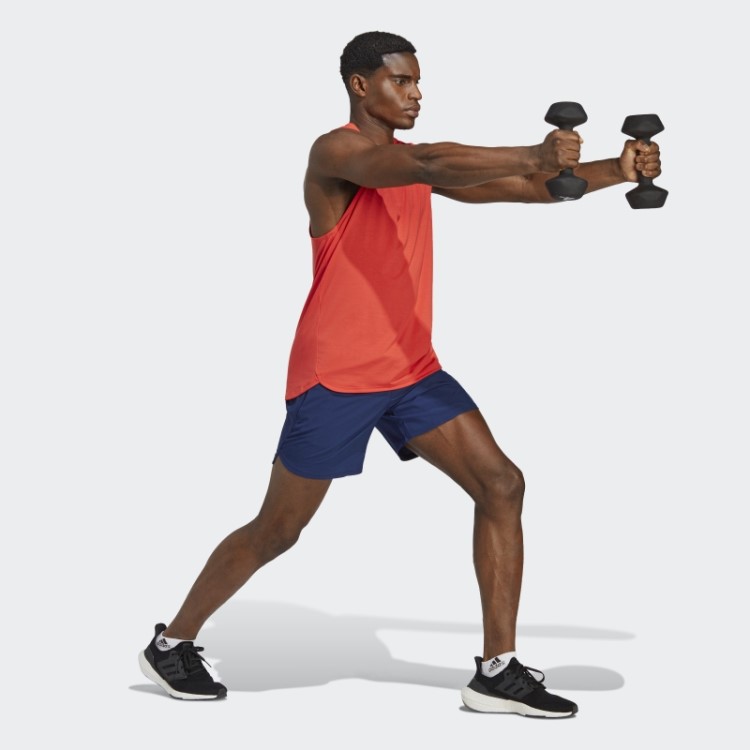 Projetado Para Treinar Regata De Treino Vermelho Adidas