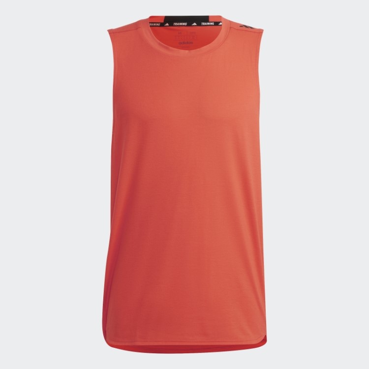 Projetado Para Treinar Regata De Treino Vermelho Adidas