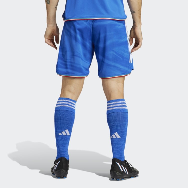 Bermuda Azul Itália 23 Em Casa Adidas