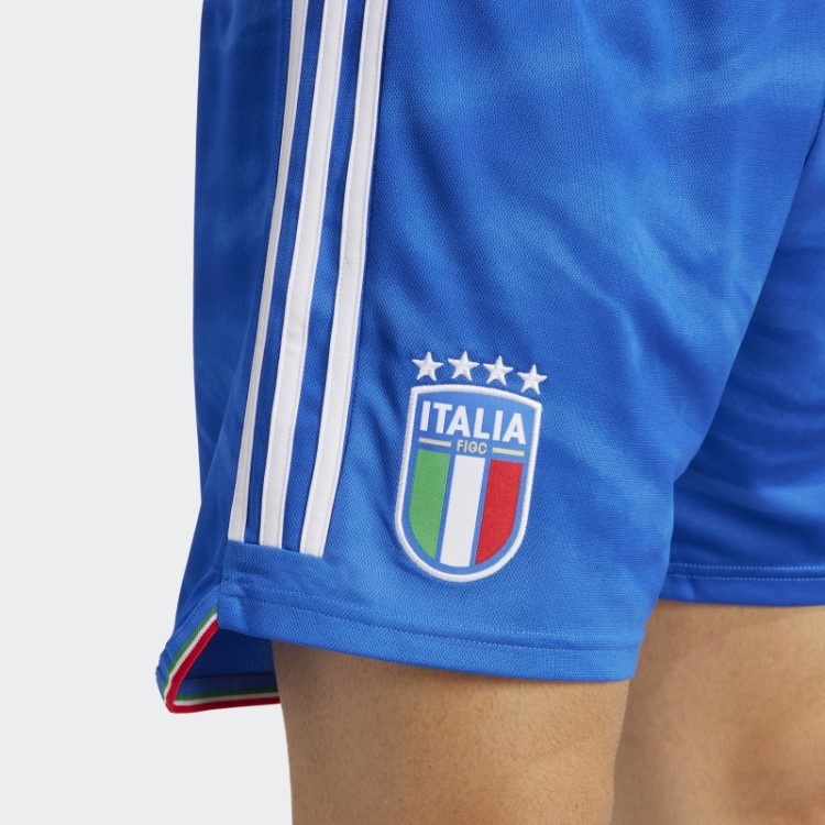 Bermuda Azul Itália 23 Em Casa Adidas