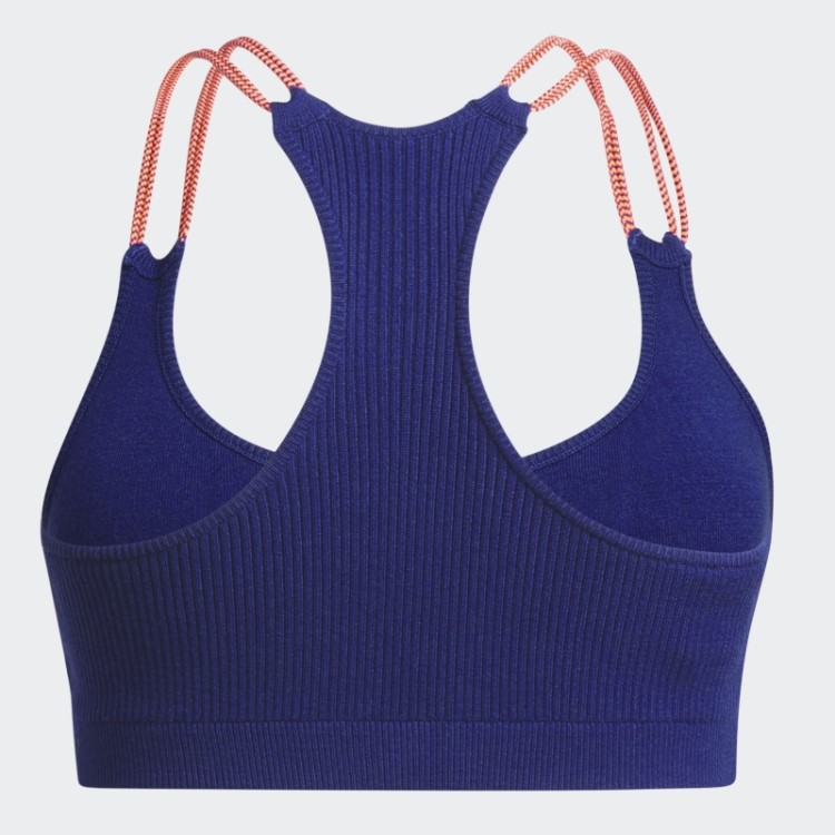 Sutiã De Malha (tamanho Grande) Adidas índigo