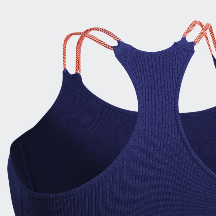 Sutiã De Malha índigo (tamanho Grande) Adidas