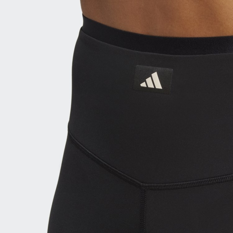 Legging Preta Adidas Sports Club Cintura Alta 7/8