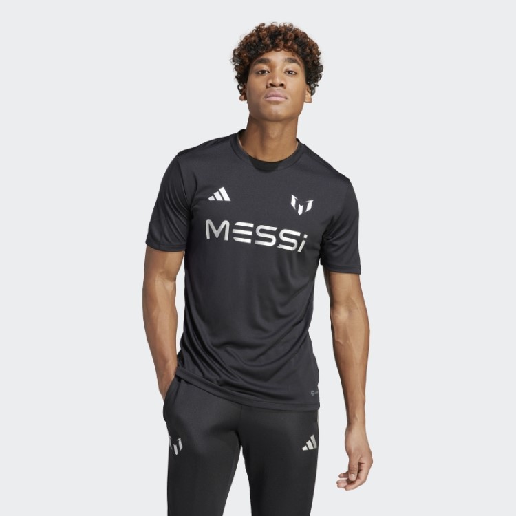 Camisa De Treino Messi Preta Adidas