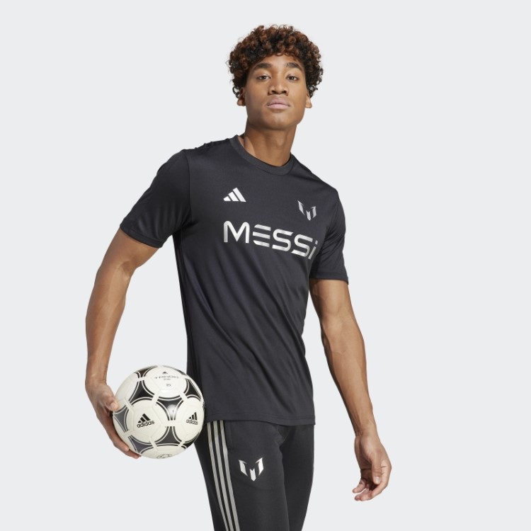 Camisa De Treino Messi Preta Adidas