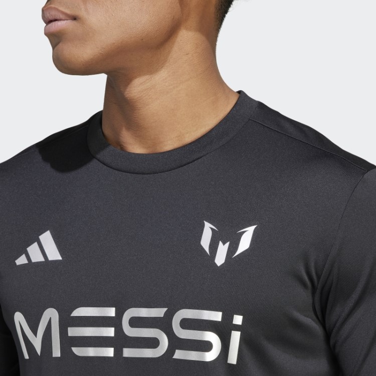 Camisa De Treino Messi Preta Adidas