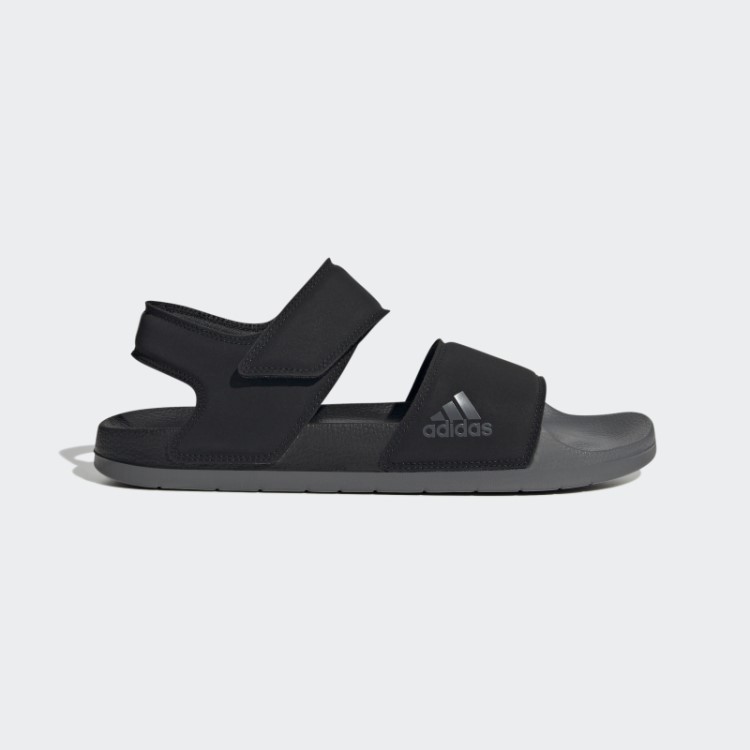 Sandálias Adilette Quentes Adidas Cinza