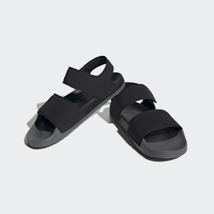 Sandálias Adilette Quentes Adidas Cinza