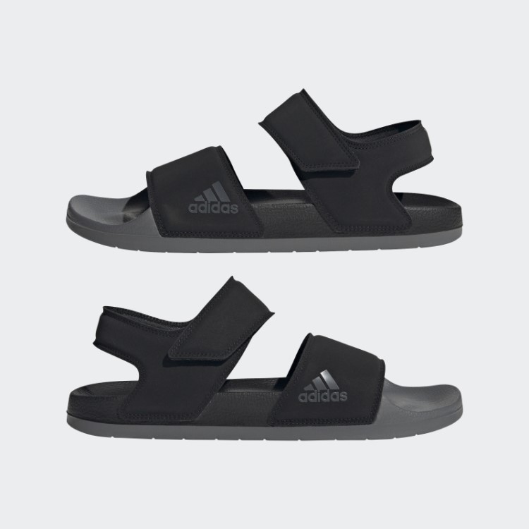 Sandálias Adilette Quentes Adidas Cinza