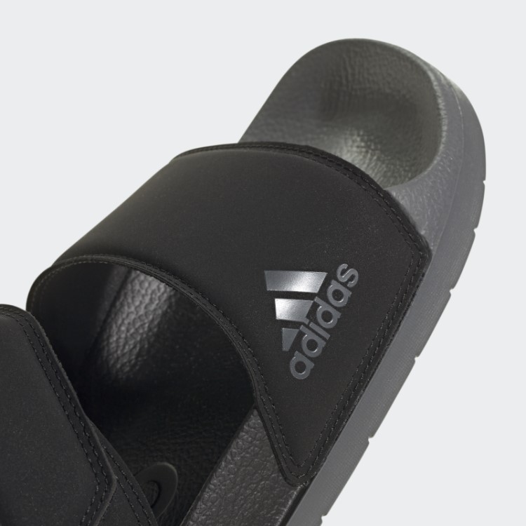 Sandálias Adilette Quentes Adidas Cinza