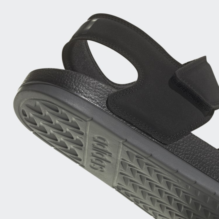 Sandálias Adilette Quentes Adidas Cinza