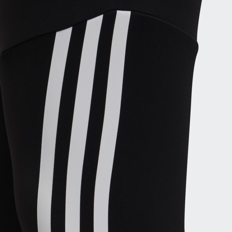 Meia-calça Adidas Optime Aeroready Training Com As Três Listras Preta