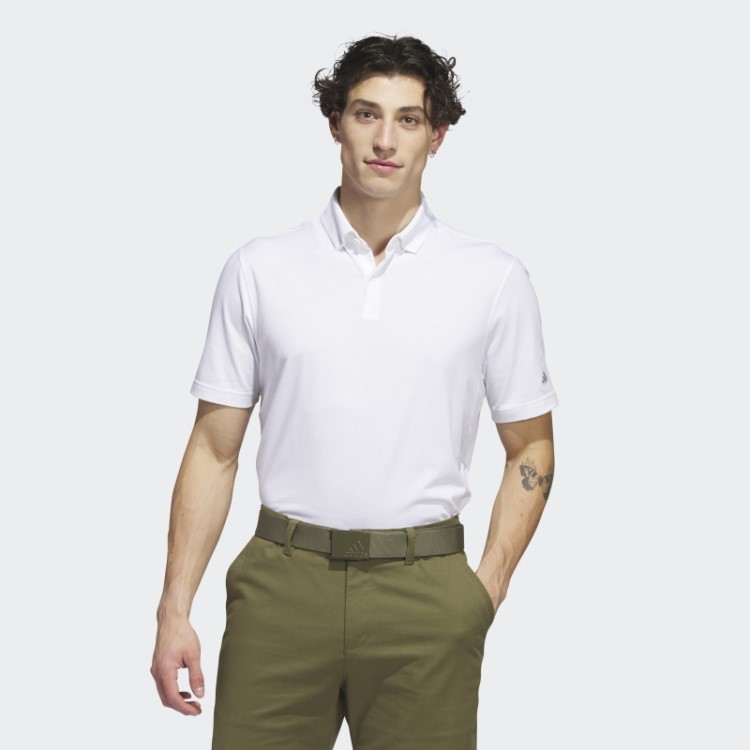 Go-to Camisa Polo Branco Melange Adidas
