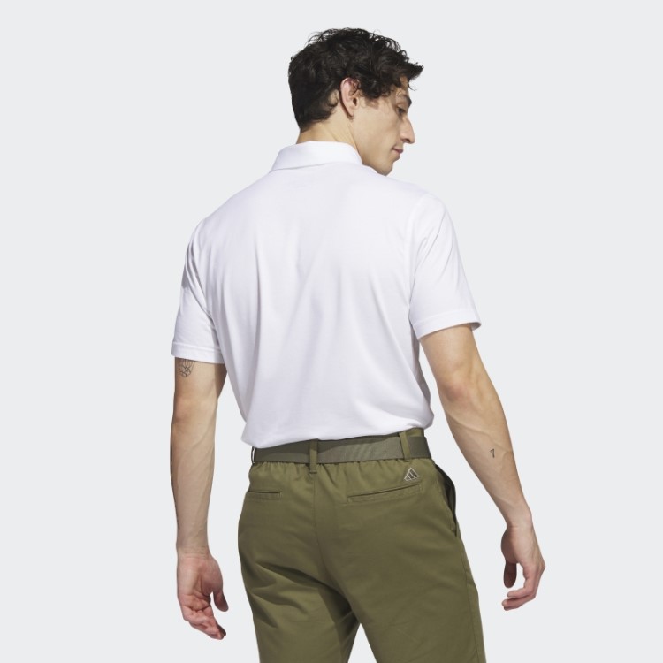Go-to Camisa Polo Branco Melange Adidas