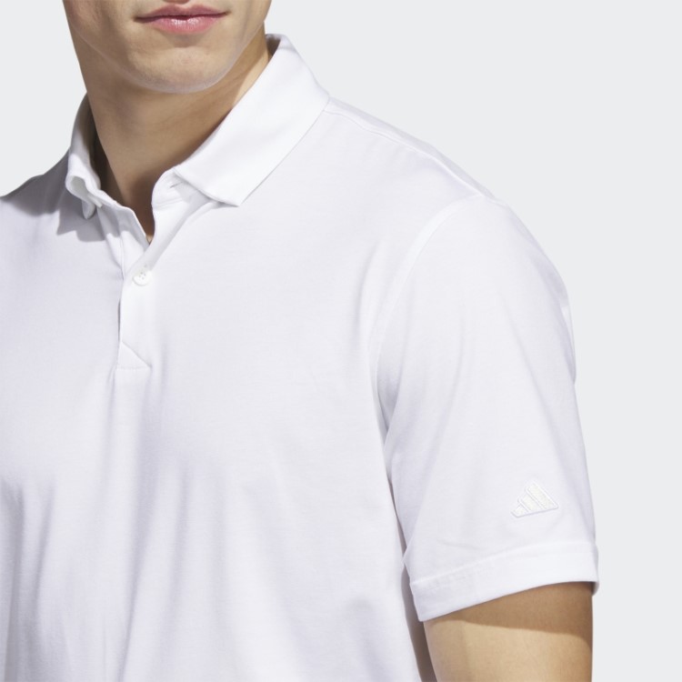 Go-to Camisa Polo Branco Melange Adidas