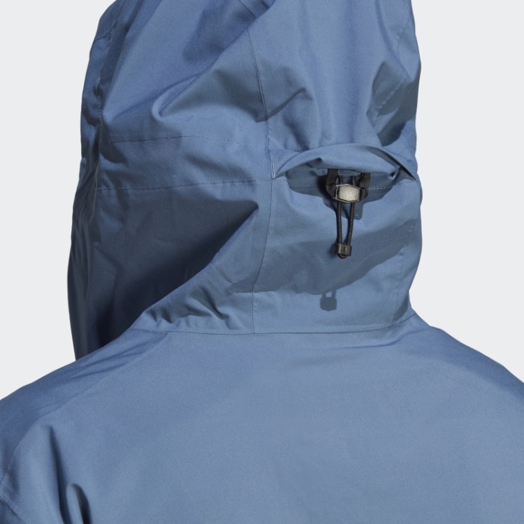 Jaqueta De Chuva Terrex Multi Rain.rdy De 2,5 Camadas (tamanho Grande) Adidas Steel