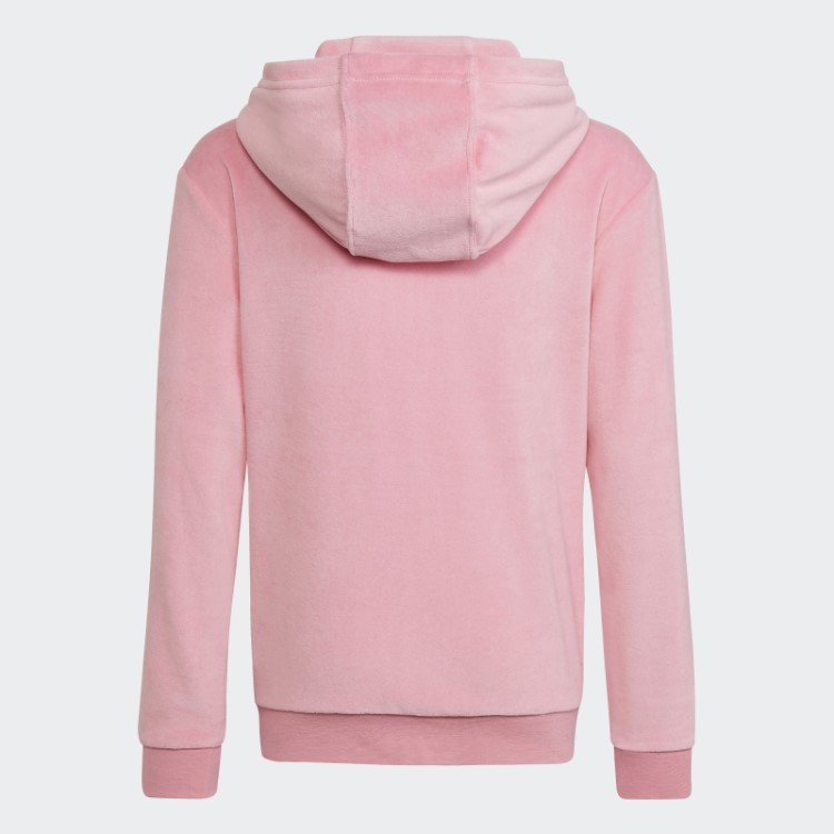 Moletom De Veludo Lounge Rosa Adidas