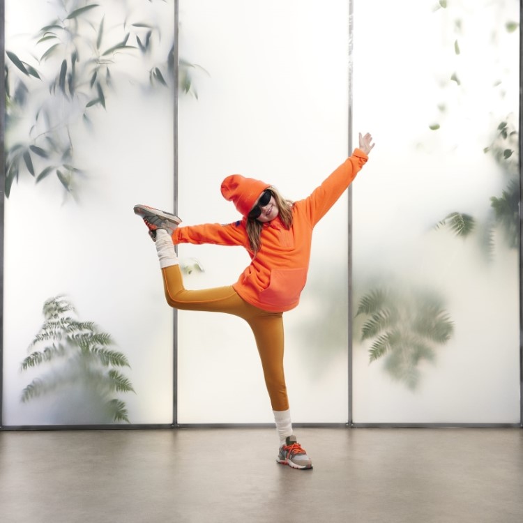 Meia-calça Adidas Focus Laranja Quente