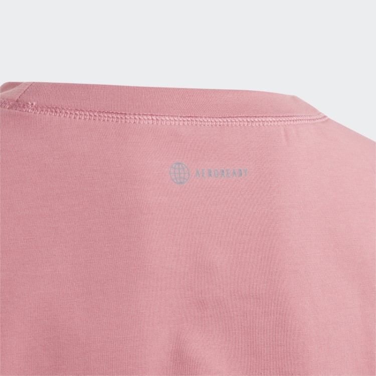 Moletom Rosa Fashion Adidas Yoga Aeroready Cropped
