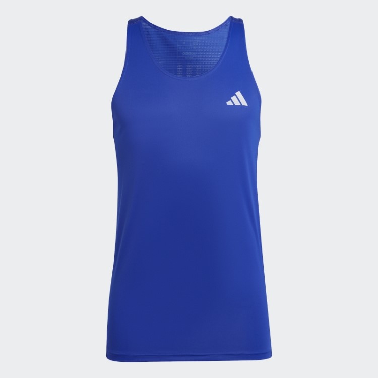 Possui O Singlet Run Adidas Azul