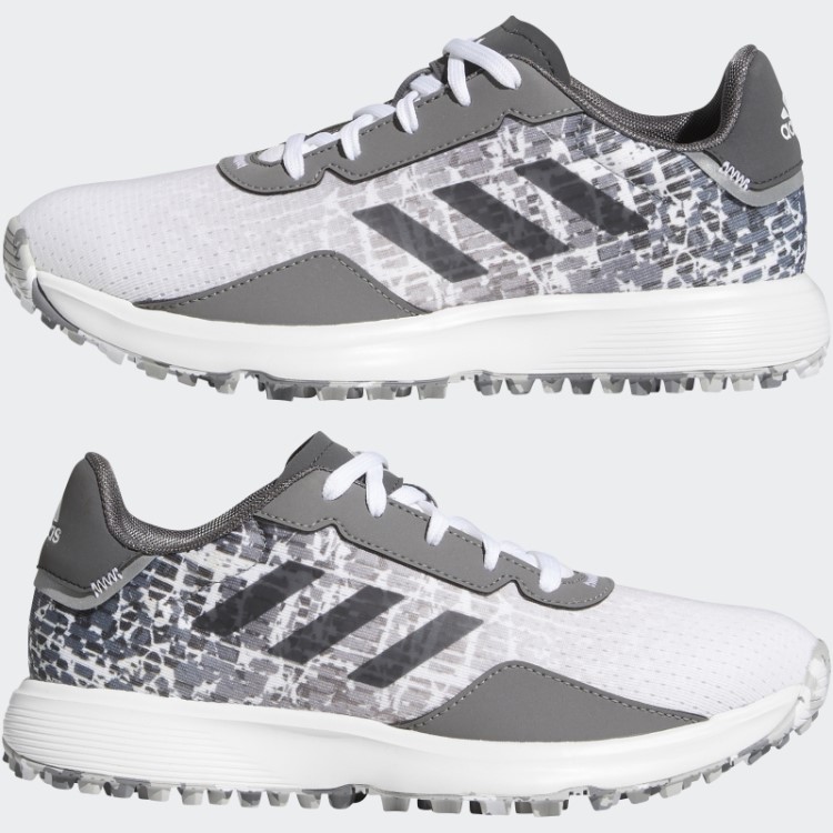 Tênis De Golfe Sem Pontas S2g Cinza Adidas Juniors Fashion