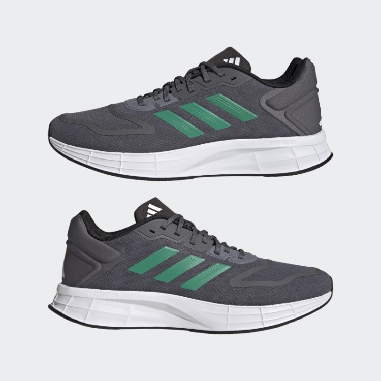 Tênis De Corrida Adidas Cinza Duramo 10