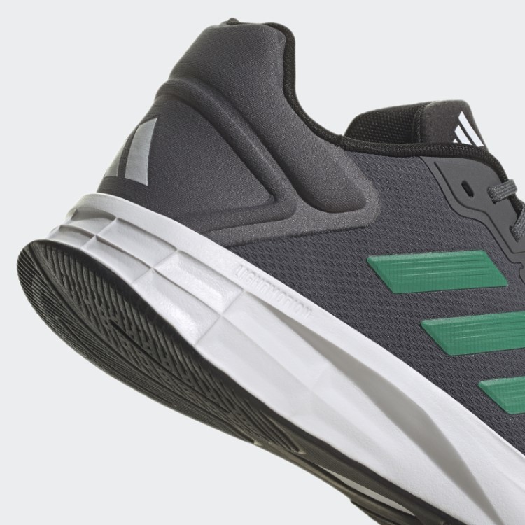 Tênis De Corrida Adidas Cinza Duramo 10