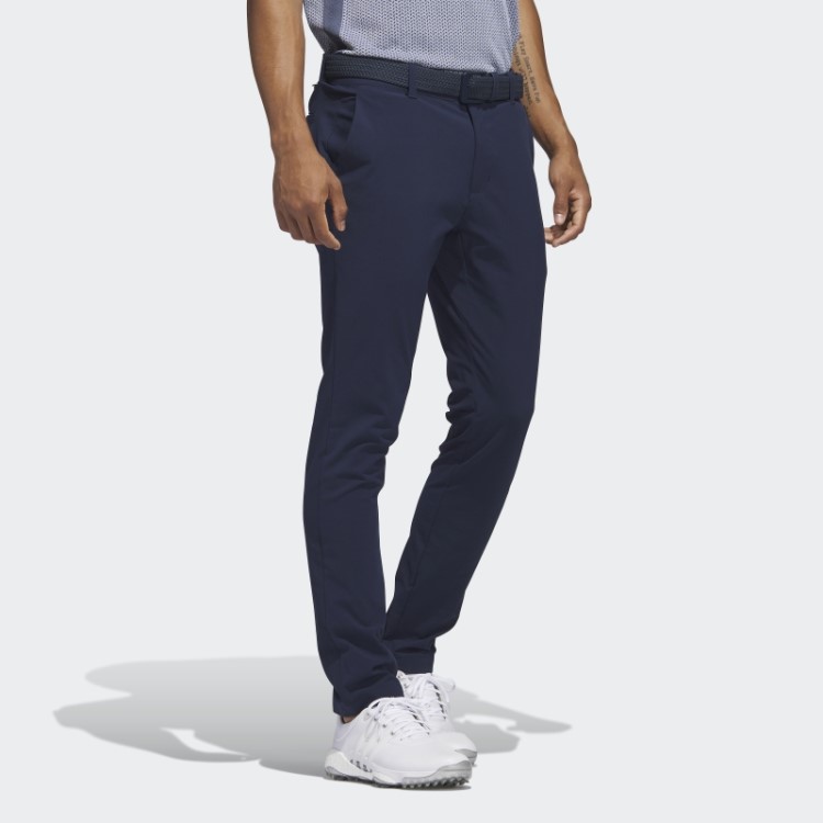 Calça De Golfe Cônica Adidas Navy Ultimate365 Tour De Náilon