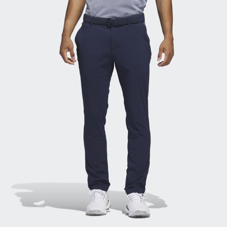 Calça De Golfe Cônica Adidas Navy Ultimate365 Tour De Náilon