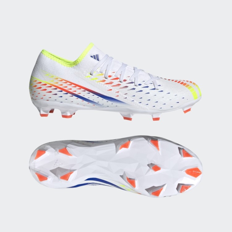 Chuteira Adidas Predador Edge.3 Branca Para Terreno Firme