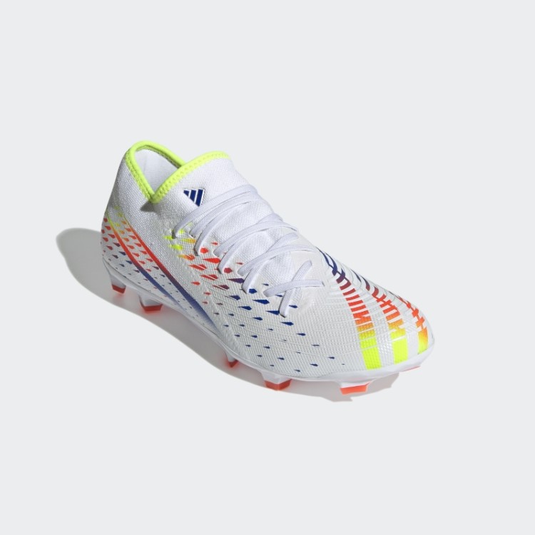 Chuteira Adidas Predador Edge.3 Branca Para Terreno Firme