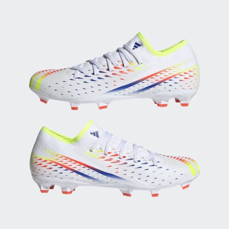 Chuteira Adidas Predador Edge.3 Branca Para Terreno Firme