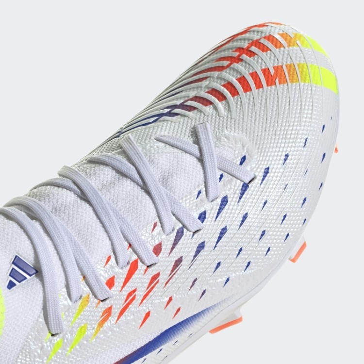 Chuteira Adidas Predador Edge.3 Branca Para Terreno Firme