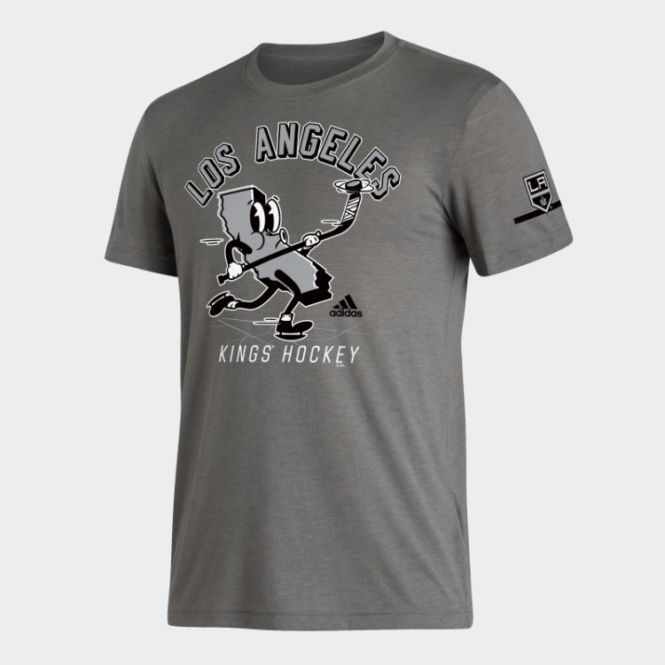 Camiseta Kings Adidas Core Heather